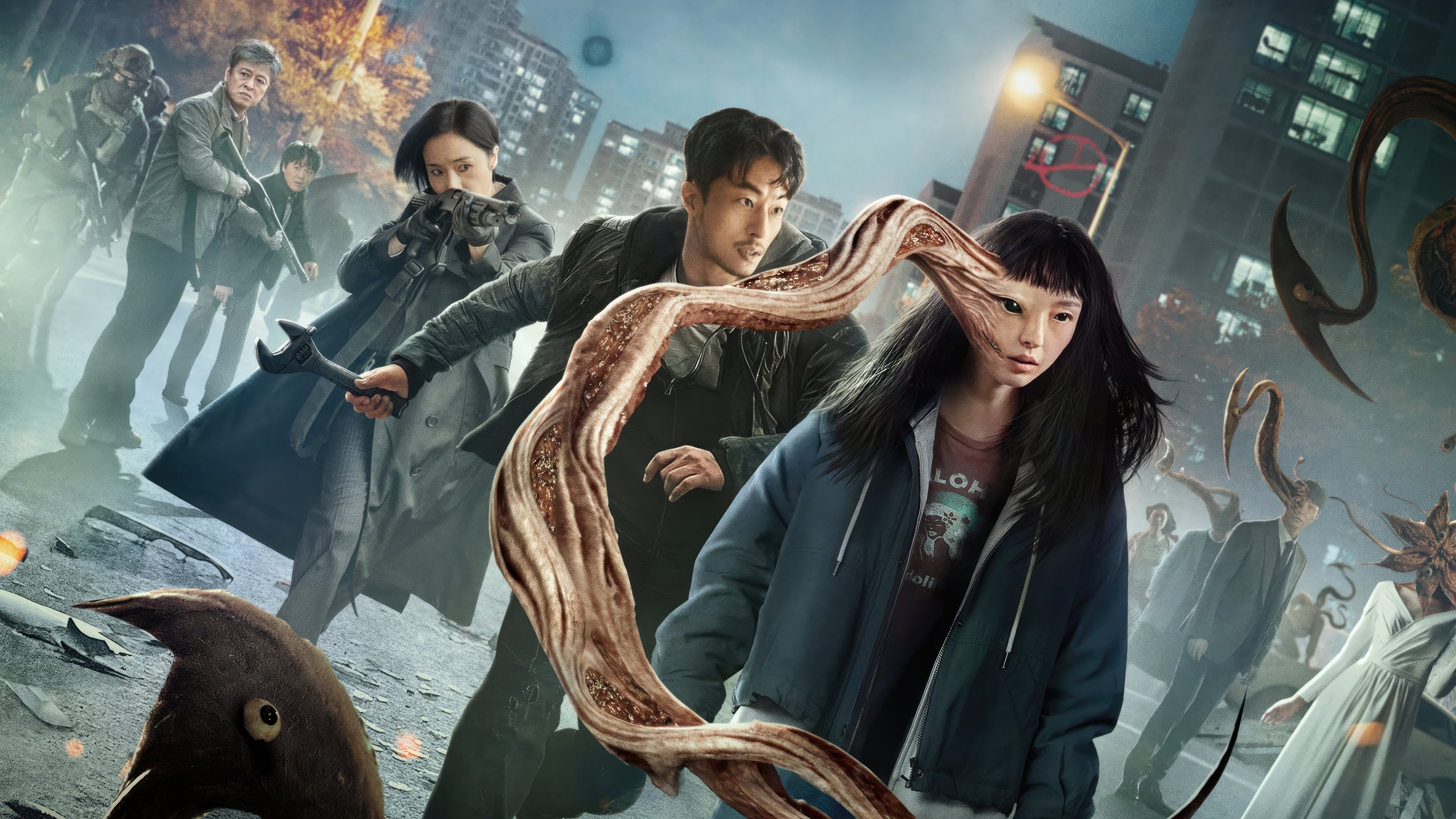 Parasyte: The Grey - Kiseiju - 7.1⭐IMDb - الطفيليات: وحدة غري